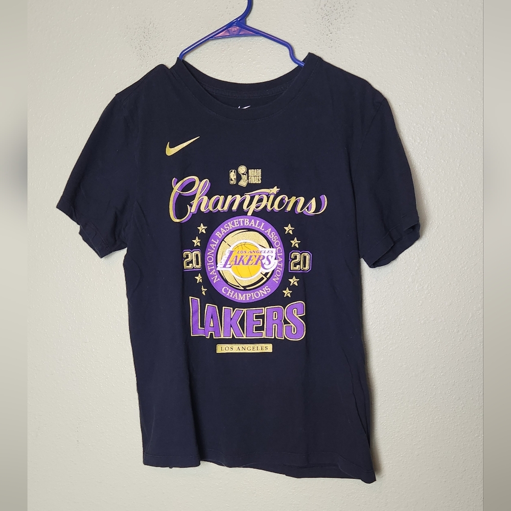 Nike LA Lakers 2020 Champions Tee Women's Size Small